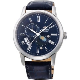 Resim Orient Ra-ak0011d30b Deri Kayış Otomatik Erkek Kol Saati Çok Renkli 