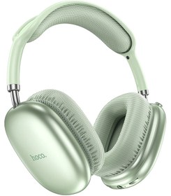 Resim hoco. W35 Air Tri-umph Aux Destekli Bluetooth Kablosuz Kulaklık - Yeşil 