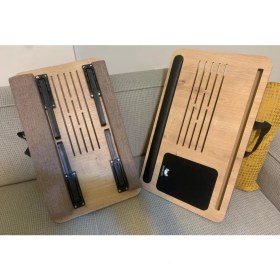 Resim Storemax Axolotl Supplyplus Safir Telefon Tablet Bölmeli Katlanır Ayaklı Minderli Laptop Sehpası Bilgisayar Çalışma Masas 