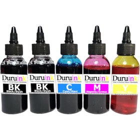 Resim Duruink CANON TS7650i PG595 CL586 KARTUŞ DOLUM SETİ 5 Lİ SET 5X100ML RENKLİ MÜREKKEP 