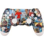 Resim Doreka Dualshock 4 V2 Gta V Edition Zct2 Kablosuz Ps4 Oyun Kolu 