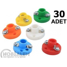 Resim 30 Adet Duy. Mini Duy. Ampul Duyu. Eğitici Minyonet Duy. Elektrik 