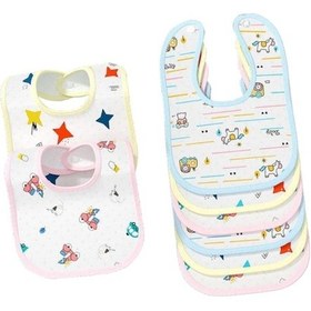 Resim Bosphorusboutique Suntek Su Salya Rastgele Pamuklu Önlüğü Geçirmez Bebek Bandana Adet 8 İm 