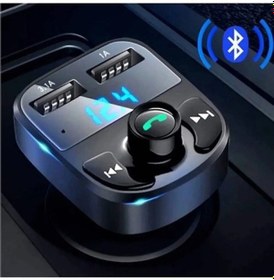 Resim Manessa Car Mp3 Araç Fm Transmitter, Bluetooth Usb, Mp3, Kart Çakmaklık Girişli Oto Müzik Çalar Kiti 