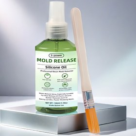 Resim 100ml/3.38oz Fırça Uygulayıcı Kalıp Sökücü Sprey - Reçine Döküm, 3D Kalıplar ve Mum El Sanatları için Profesyonel Silikon Güvenli Ajan | Yüksek Isıya Dayanıklı, Hızlı Kuruyan Formül (Kalıntısız, Uzun Ömürlü), Takı Yapımı 