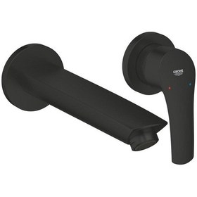 Resim Grohe 293382433 Eurosmart İki Delikli Lavabo Bataryası M-Boyut Mat Siyah 