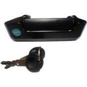 Resim 1996-2001 Volkswagen Transporter T4 Orta Kapı Dış Açma Kolu Sağ Şifreli Boyanır Tip Siyah Hushan Adet Oem No:7d0843704bwk 