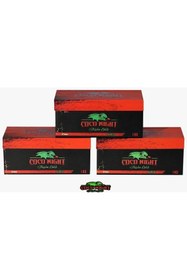 Resim Coco Night 3kg #27mm Hindistan Cevizi Küp Nargile Kömürü 