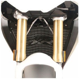 Resim GP Kompozit BMW S 1000 XR 2024 Uyumlu Radyatör Koruma Siyah 