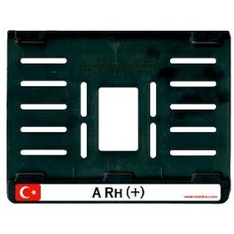 Resim Motosiklet Pleksi Plakalık A Rh (+) 