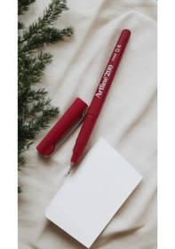 Resim 200 Fineliner 0.4mm Keçe Uçlu Kalem Koyu Kırmızı 