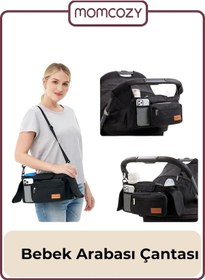 Resim Momcozy Bebek Arabası Çantası 