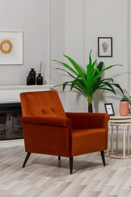 Resim MOBETTO Mia Berjer Salon&oturma Odası Berjer - Kiremit 