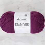 Resim La Mia Diamond Koyu Mor El Örgü İpi - L019 - 34261 