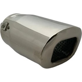 Resim Gcstore Egzoz Ucu Nikelajı Kare Model 