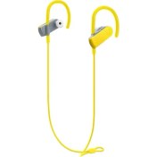 Resim Audio-Technica SPORT50BT Bluetooth Suya Dayanıklı Spor Kulaklık-Sarı 