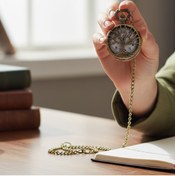 Resim keyfimshop Kişiye Özel Kutulu Ağaç Kabartmalı Quartz Köstekli Saat 