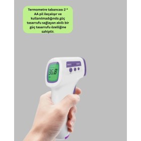 Resim Techora Sale LCD Ekran Temassız Ateş Ölçer 