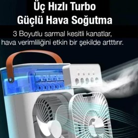 Resim Eco Lounge Su Hazneli Masa Vantilatörü 