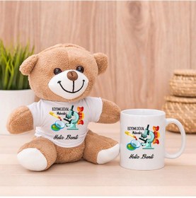Resim Bayan Biyomedikal Mühendisine Hediye Peluş Ayıcık Ve Kupa Bardak 