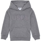 Resim U.s. Polo Assn. Erkek Çocuk Gri Melanj Sweatshirt 50307721-vr086 Gri Melanj 