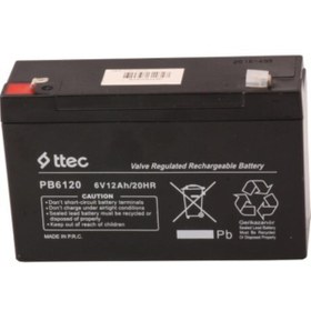 Resim 6 Volt 12amper 6v/12ah/20hr Kuru Tip Bakımsız Akü 6volt 12amper Batarya Pil 6v12ah Akü Battery 