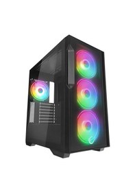 Resim Rampage Cruıser V1 4-14cm Arb Fanlı Gamıng E-atx Pc Kasası 