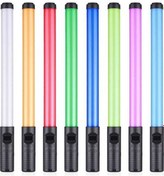 Resim Pazly 20w Taşınabilir Rgb Işık Çubuğu, 3000k-6500k Renkli Sıcaklık, Video Kamera Işığı 