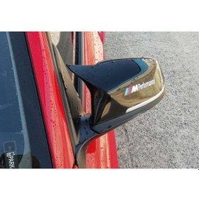 Resim Bmw F20 Tırnaklı Batman Yarasa Ayna Kapağı Piona Black 2011 -2019 