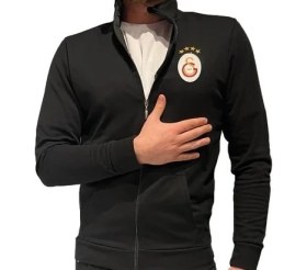 Resim Galatasaray Orijinal Erkek Siyah Ceket - E85659 
