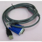 Resim Fujitsu KVM S3 USB-VGA 3 M Consol Switch 