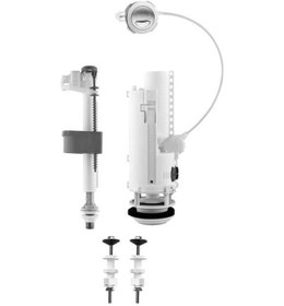 Resim Vitra Plus 330b-4110 Çift Basmalı Rezervuar İç Takımı Beyaz 