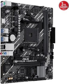Resim Asus Prıme A520m-r 5100mhz Oc Ddr4 Soket Am4 M.2 Hdmı Matx Anakart 