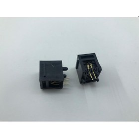 Resim 6P4C 180 Derece Dişi Soket 