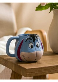 Resim Lcw Home Açık Mavi Winnie The Pooh Karakterli Baskılı Seramik Kupa 520 Ml 
