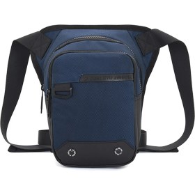 Resim Gahome Motosiklet Oxford Kumaş Bel Çantası - Mavi (Yurt Dışından) 