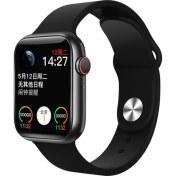 Resim GZPLZ T500 + 1.75 Inç IPS Ekran IP67 Su Geçirmez Akıllı Izle, Stil: Spor Düğmesi Kayışı Siyah 