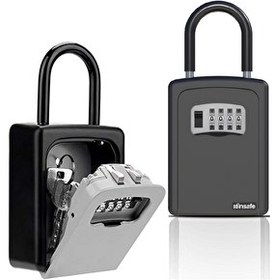 Resim Insafe ISC802KEY Şifreli Anahtar Kutusu - Anahtar Dolabı - Siyah 