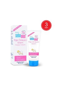 Resim Sebamed Bebek Pişik Kremi 3 x 50 ML 