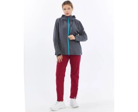 Resim Mapamyumco Windbreaker Kadın Ceket-Füme 