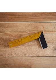 Resim 25 Cm Sarı Marangoz Gönyesi Tdrtr 