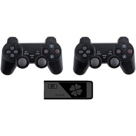 Resim 2.4g Hd Arcade Ps1 Ev Tv Mini Kablosuz Oyun Konsolu Siyah 