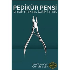 Resim Skygo Pedikür Makası - Tırnak Makası - Batık Tırnak Makası Profesyonel Cerrahi Çelik 