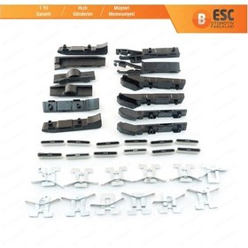 Resim Nissan Qashqai 2 için Panoramic Sunroof Perde 36 Lı Tamir Seti N11.10618 