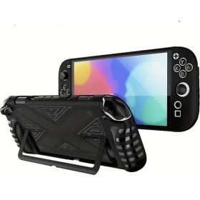 Resim Teknoroket Nintendo Switch 2 Koruyucu Taşıma Çantası ve Şok Emici Komple Kılıf Seti 