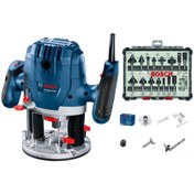 Resim Bosch Gof 130 Profesyonel Freze Seti 15 Parça 8 Mm 