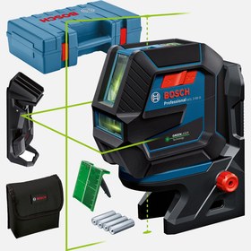Resim Bosch Profesyonel Çizgi Lazer GCL2-50G RM10+ Tavan Kıskacı Lazer Hizalama 