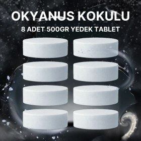 Resim 4 Adet 2X500 gr Nem Alıcı Rutubet ve Küf Önleyici Yedek Tablet Okyanus 