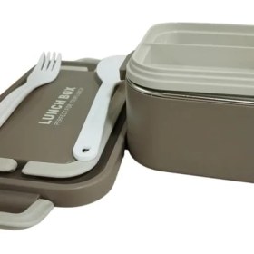Resim Bento Lunch Box Haki 1000 ml 