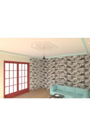 Resim Motifpiyer Lamba Tavan Göbeği DC-44-Dikdörtgen-125 cm x 86 cm 